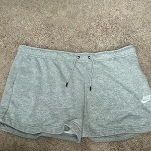 Nike gray sweatshorts